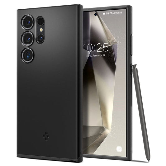 Puzdro pre Samsung Galaxy S24 Ultra S928, Spigen, Thin Fit, čierne ACS07281