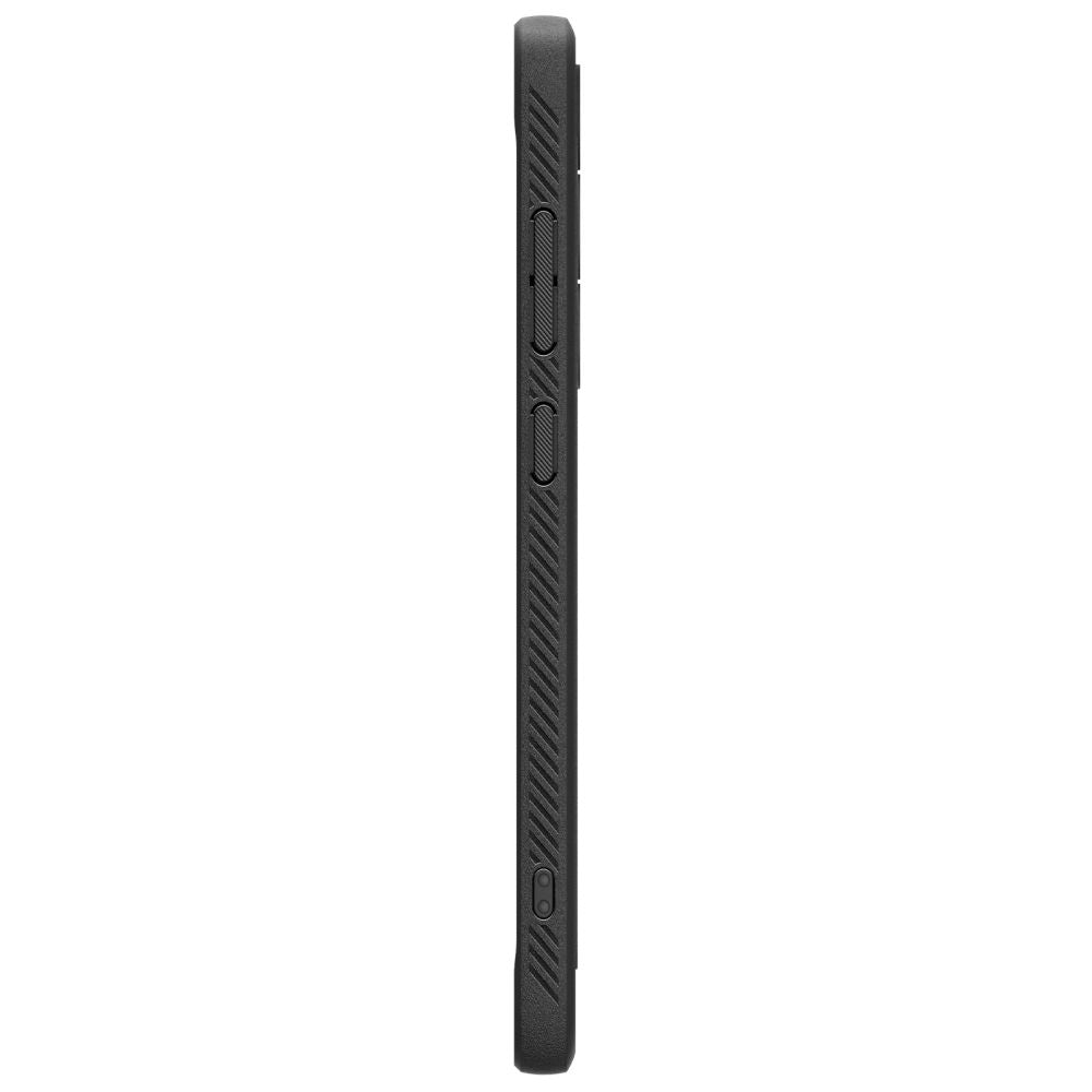 Puzdro pre Samsung Galaxy S24 FE S721, Spigen, Rugged Armor, Čierne ACS08578