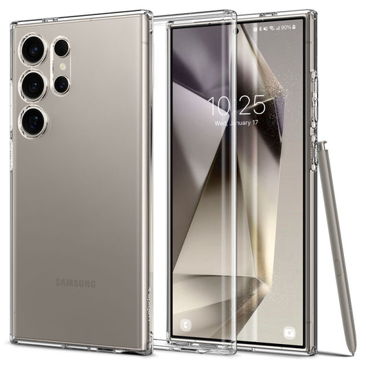 Puzdro pre Samsung Galaxy S24 Ultra S928, Spigen, Liquid Crystal, transparentné ACS07283