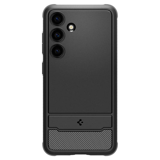 Puzdro pre Samsung Galaxy S24+ S926, Spigen, Rugged Armour, čierne ACS07326