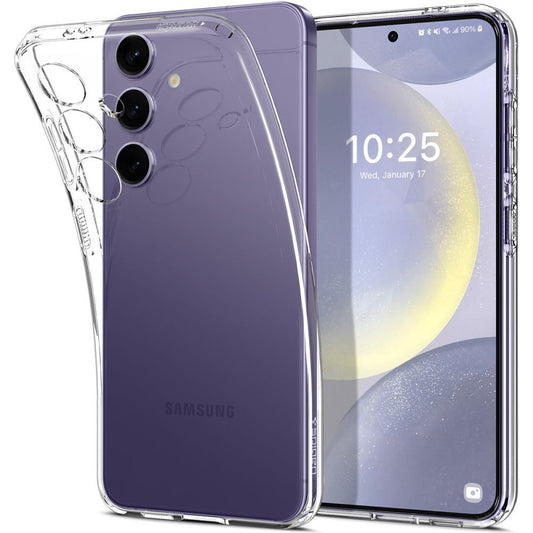 Puzdro pre Samsung Galaxy S24+ S926, Spigen, z tekutých kryštálov, priehľadné