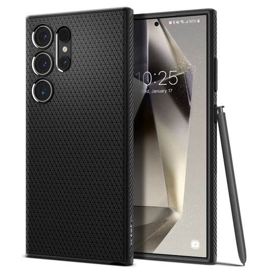 Puzdro pre Samsung Galaxy S24 Ultra S928, Spigen, Liquid Air, čierne