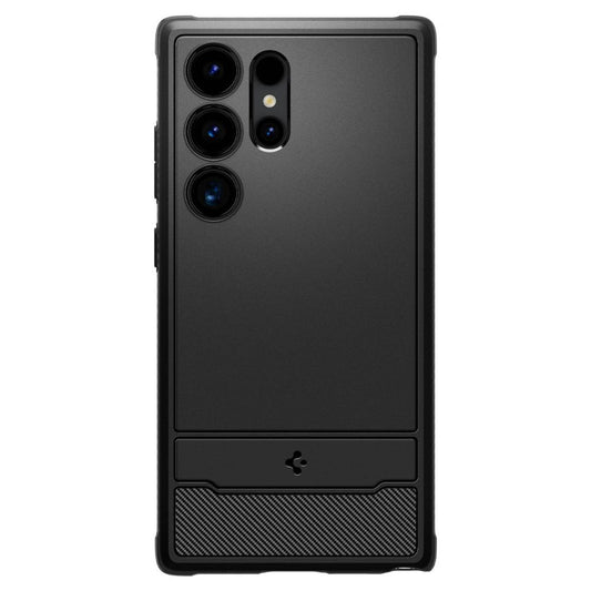 Puzdro pre Samsung Galaxy S24 Ultra S928, Spigen, Rugged Armour, čierne ACS07286
