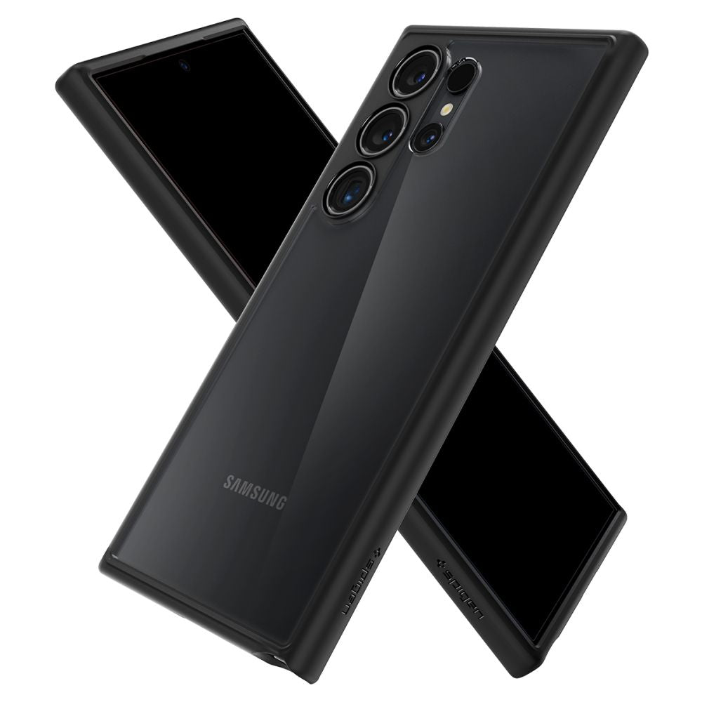 Puzdro pre Samsung Galaxy S24 Ultra S928, Spigen, Ultra Hybrid, Matné Čierne