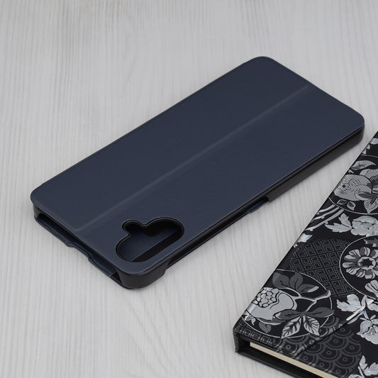 Puzdro pre Samsung Galaxy A06 A065, Techsuit, eFold, Tmavomodrá