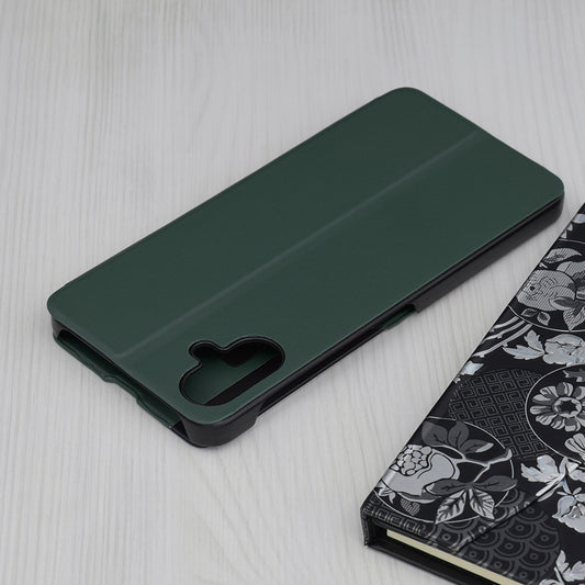 Puzdro pre Samsung Galaxy A06 A065, Techsuit, eFold, Zelené