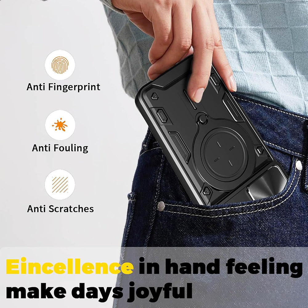 Puzdro pre Samsung Galaxy A07 4G A075, Techsuit, CamGuard Pro, Modrá