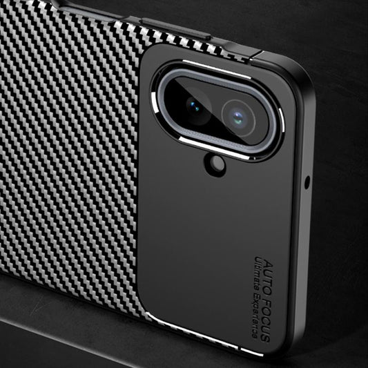 Puzdro pre Samsung Galaxy A07 4G A075, Techsuit, CarbonFiber, Čierne