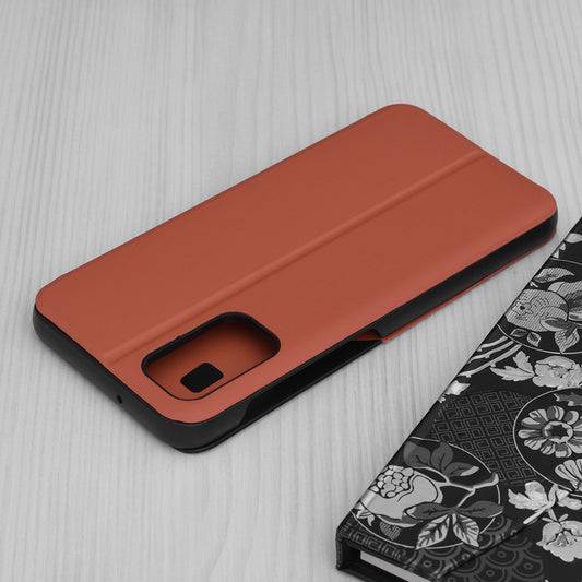 Puzdro pre Samsung Galaxy A13 A135, Techsuit, eFold, Oranžové