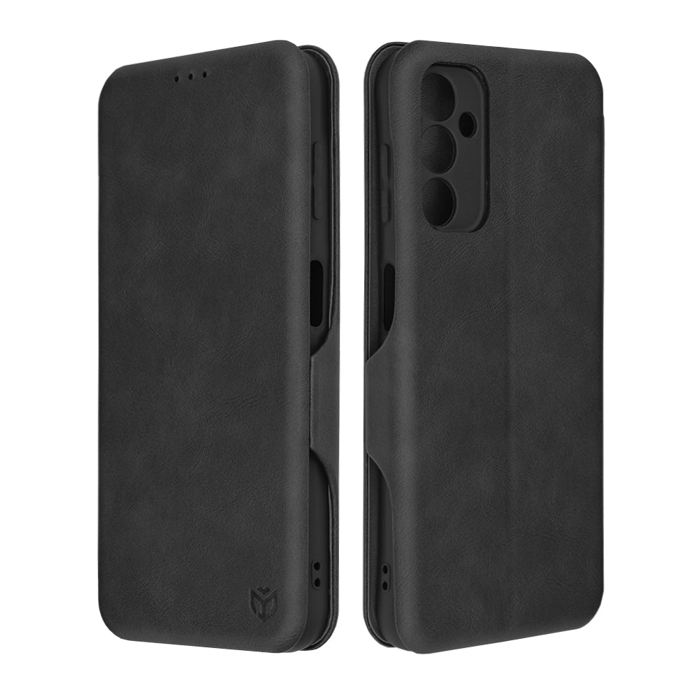 Puzdro pre Samsung Galaxy A14 A145 / A14 5G A146, Techsuit, Safe Wallet Plus, Čierne