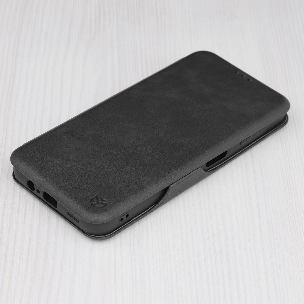 Puzdro pre Samsung Galaxy A14 A145 / A14 5G A146, Techsuit, Safe Wallet Plus, Čierne