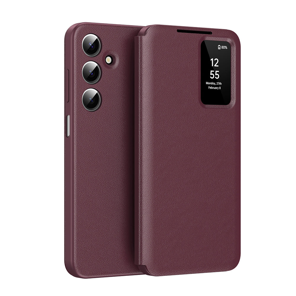 Puzdro pre Samsung Galaxy A17 4G / A17 5G / A26 A266, Techsuit, SmartView, Červené