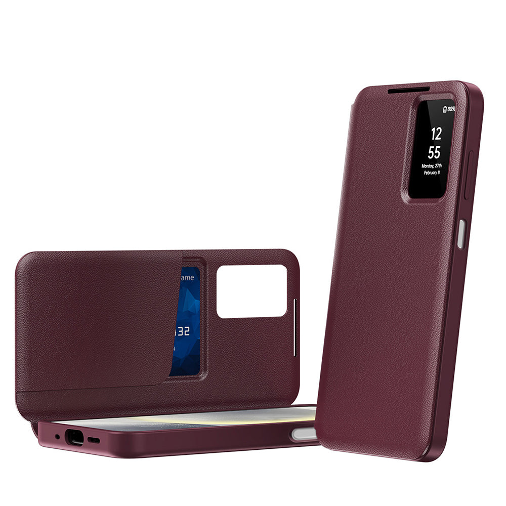 Puzdro pre Samsung Galaxy A17 4G / A17 5G / A26 A266, Techsuit, SmartView, Červené