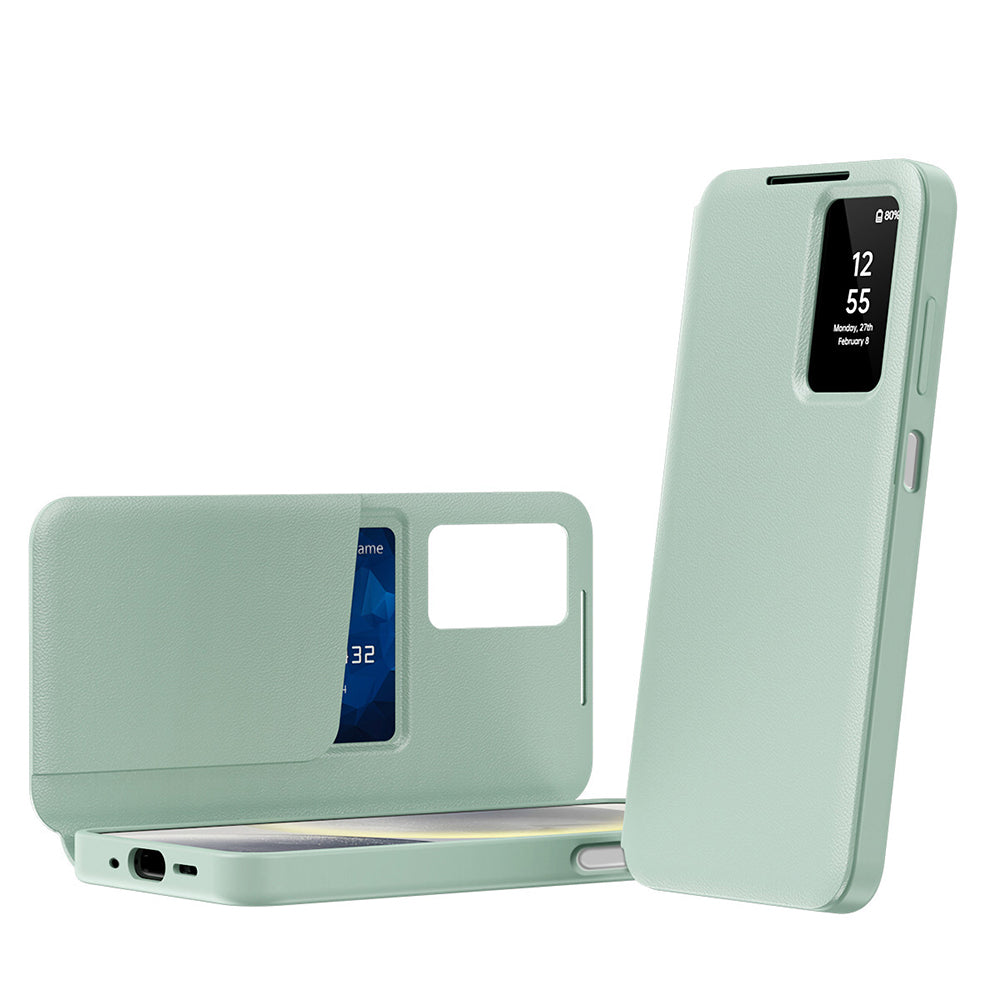 Puzdro pre Samsung Galaxy A17 4G / A17 5G / A26 A266, Techsuit, SmartView, Zelené