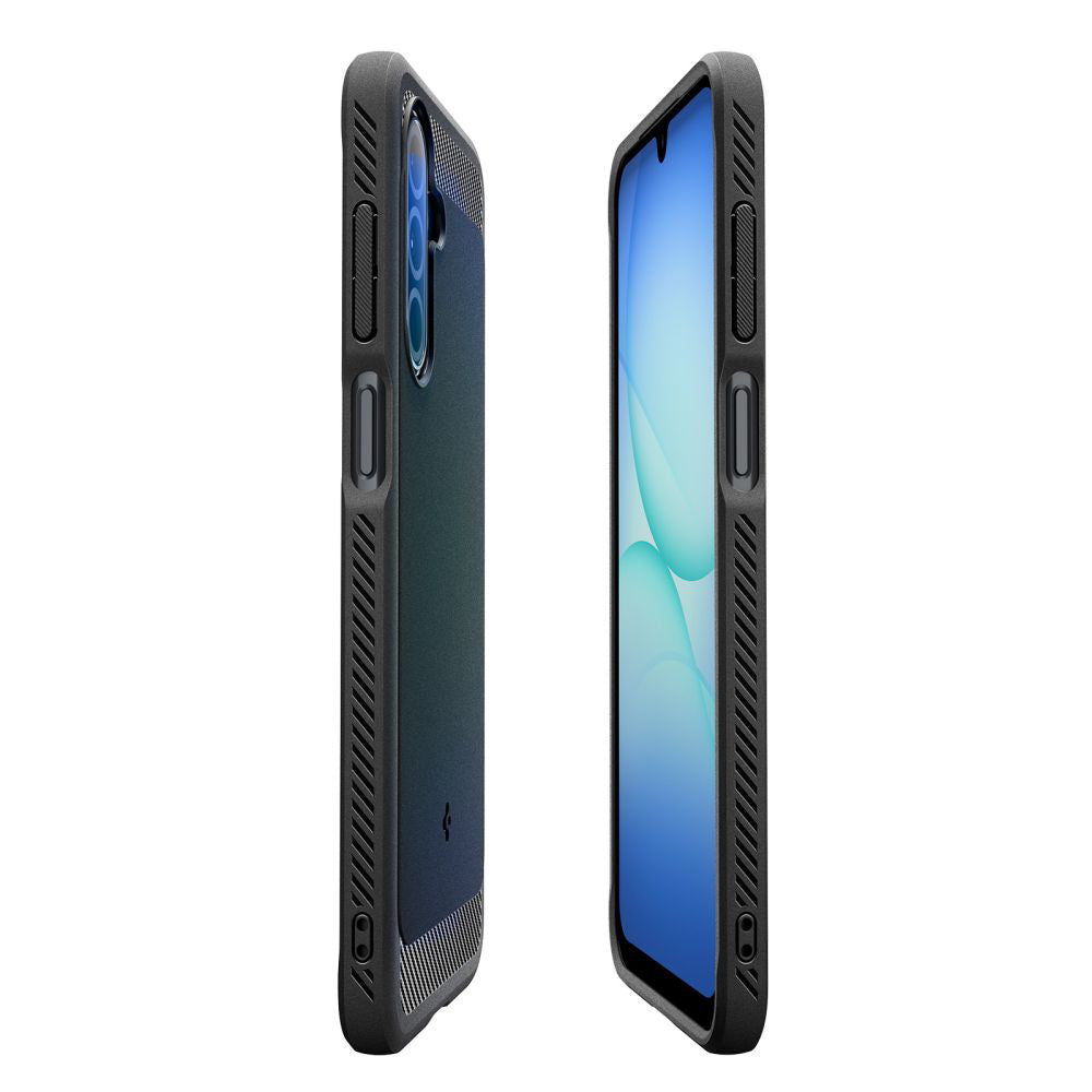 Puzdro pre Samsung Galaxy A17 4G / A17 5G, Spigen, Rugged Armor, Čierne ACS09844