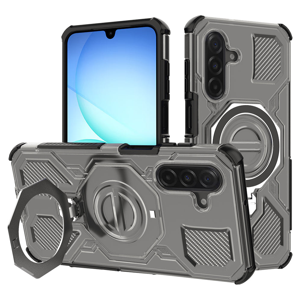 Puzdro pre Samsung Galaxy A17 4G / A17 5G, Techsuit, Carbon Shield Pro, Dymové