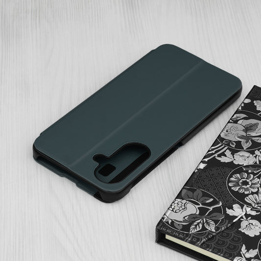 Puzdro pre Samsung Galaxy A17 5G, Techsuit, eFold, Zelené