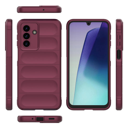 Puzdro pre Samsung Galaxy A17 5G, Techsuit, Magic Shield, vínové