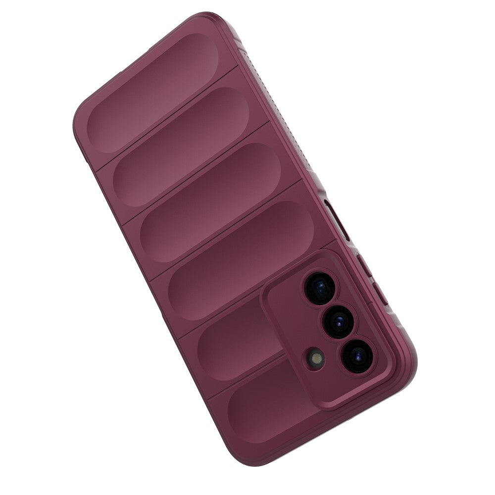 Puzdro pre Samsung Galaxy A17 5G, Techsuit, Magic Shield, vínové