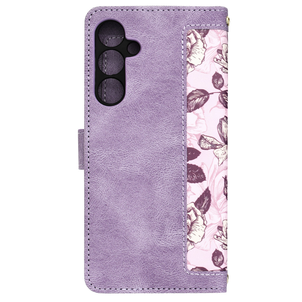 Puzdro pre Samsung Galaxy A25 A256, Techsuit, FlipCraft, Fialová