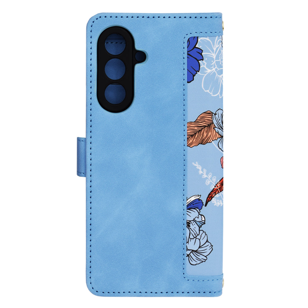 Puzdro pre Samsung Galaxy A26 A266, Techsuit, FlipCraft, Modrá