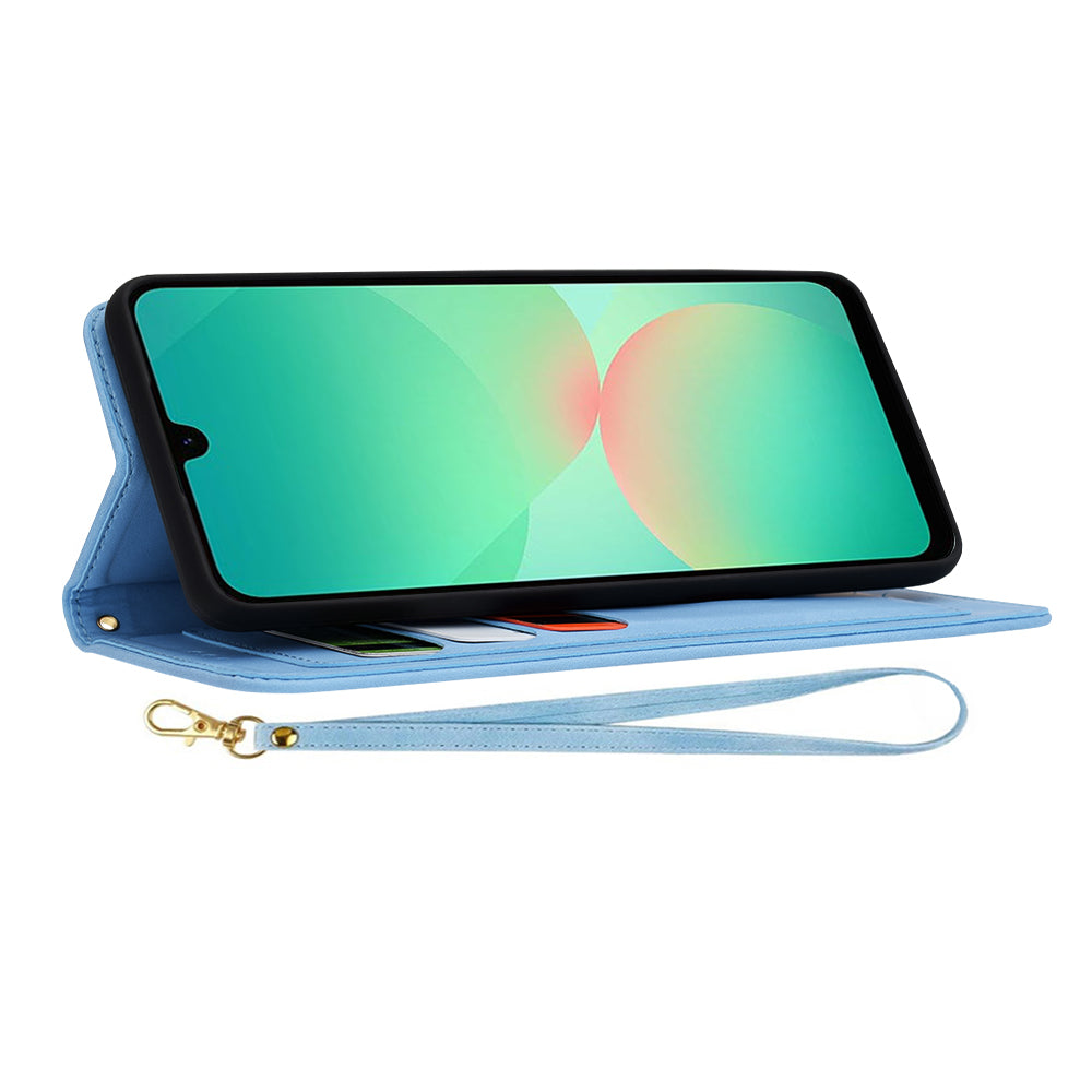 Puzdro pre Samsung Galaxy A26 A266, Techsuit, FlipCraft, Modrá