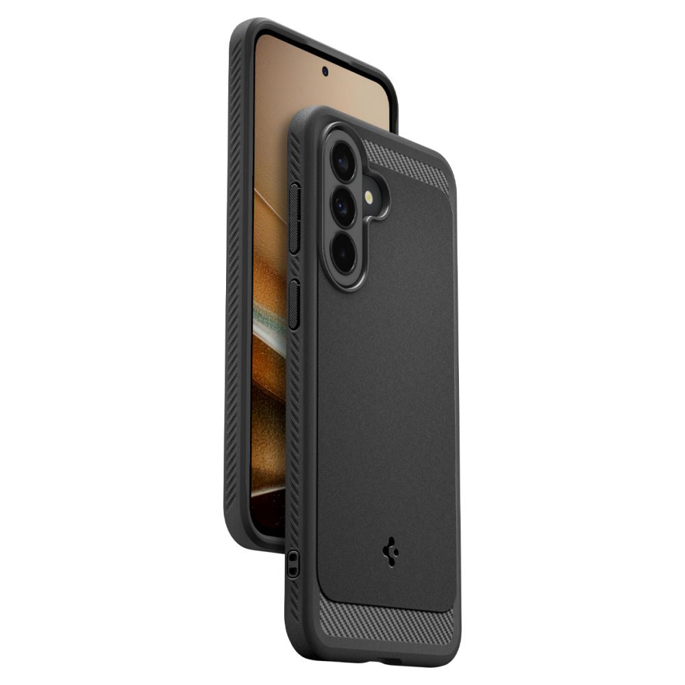 Puzdro pre Samsung Galaxy A27 5G, Spigen, Rugged Armor, Čierna ACS11312