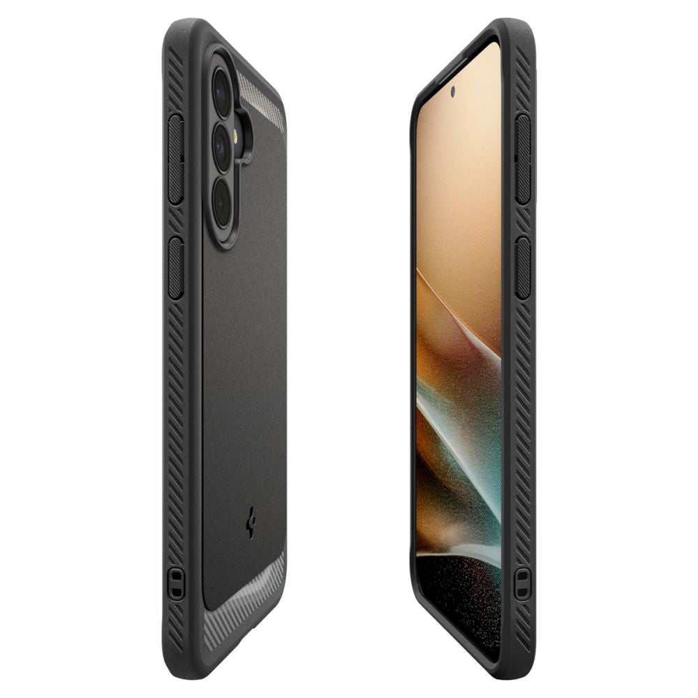 Puzdro pre Samsung Galaxy A27 5G, Spigen, Rugged Armor, Čierna ACS11312