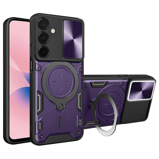 Puzdro na Samsung Galaxy A27 5G, Techsuit, CamGuard Pro, Fialové