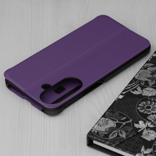 Puzdro pre Samsung Galaxy A27 5G, Techsuit, eFold, fialové