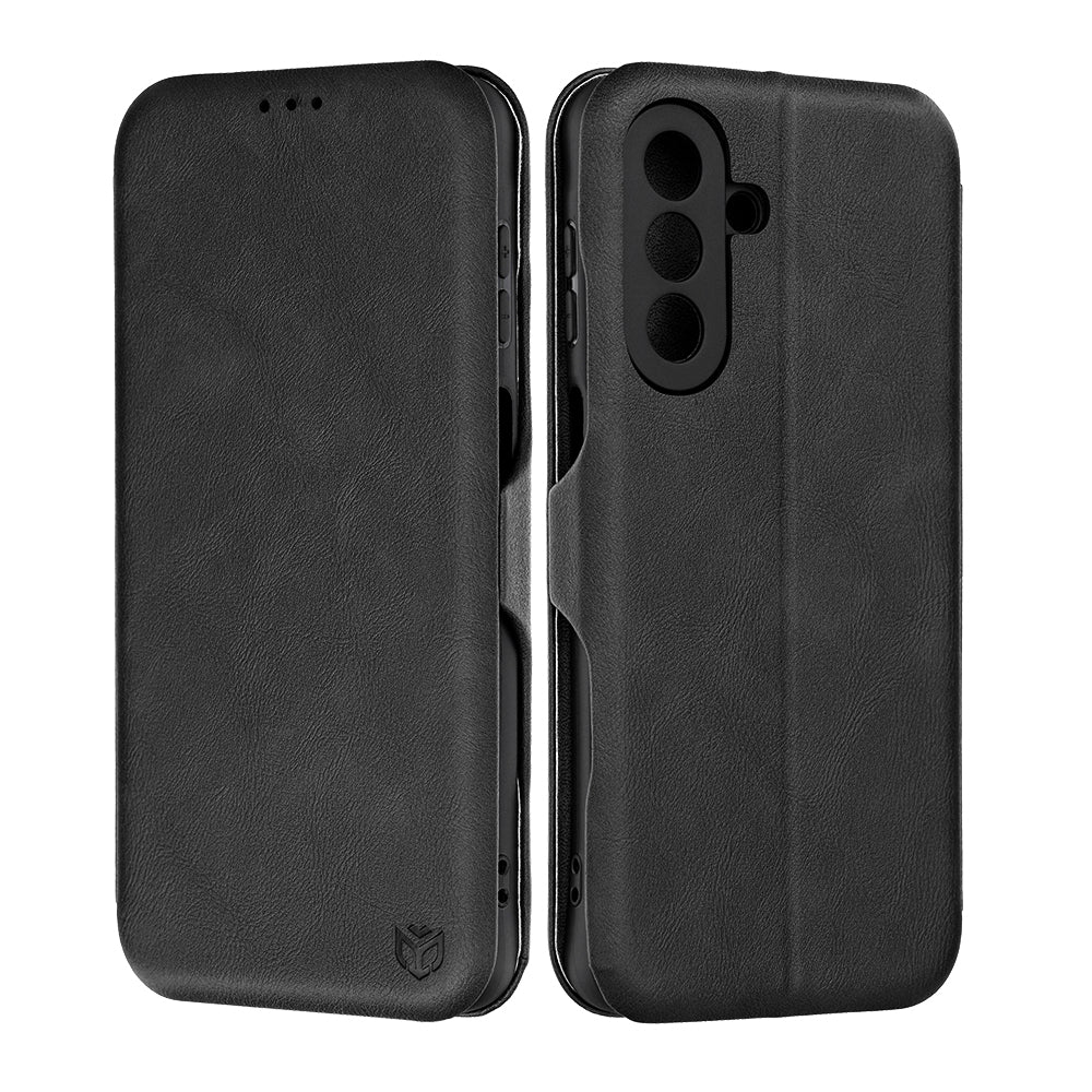 Puzdro pre Samsung Galaxy A27 5G, Techsuit, Safe Wallet Plus, Čierne