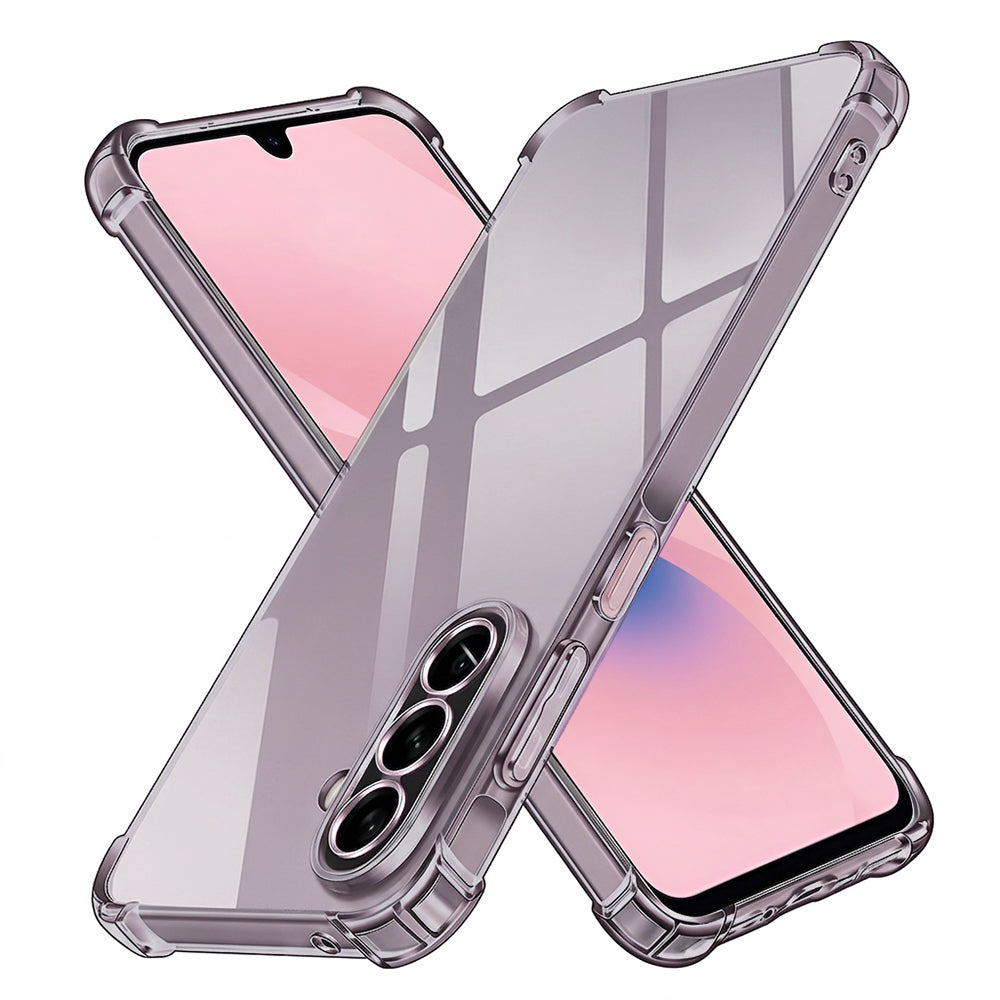 Obal na Samsung Galaxy A27 5G, Techsuit, priehľadný odolný proti otrasom, dymový