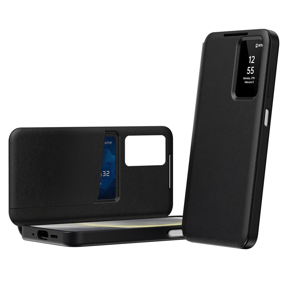 Puzdro pre Samsung Galaxy A27 5G, Techsuit, SmartView, Čierne