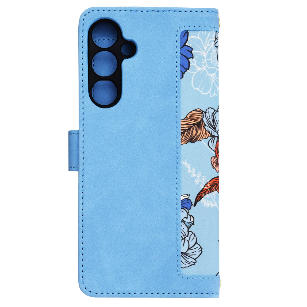 Puzdro pre Samsung Galaxy A35 5G A356, Techsuit, FlipCraft, Modrá