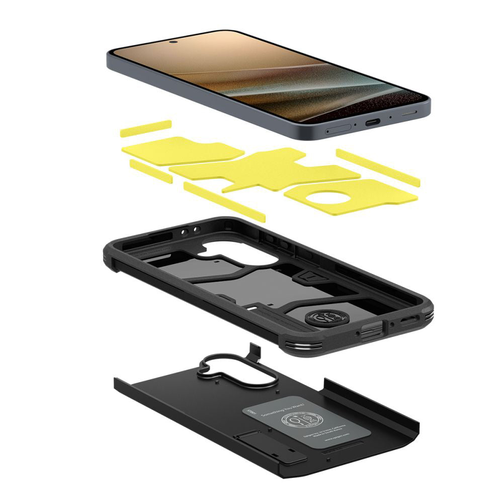 Puzdro pre Samsung Galaxy A36 A366, Spigen, Tough Armor, Čierne