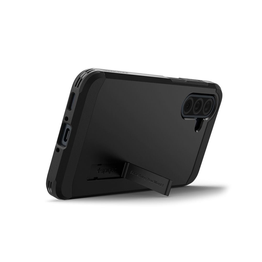 Puzdro pre Samsung Galaxy A36 A366, Spigen, Tough Armor, Čierne
