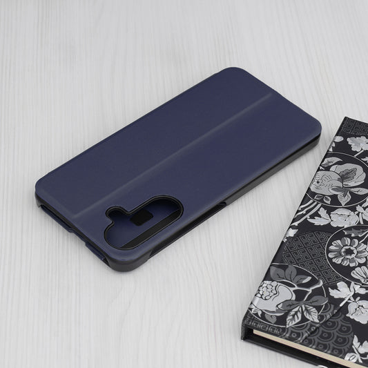 Puzdro pre Samsung Galaxy A36 A366, Techsuit, eFold, Tmavomodrá