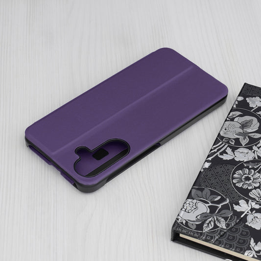 Puzdro pre Samsung Galaxy A36 A366, Techsuit, eFold, fialové
