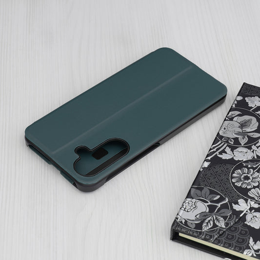 Puzdro pre Samsung Galaxy A36 A366, Techsuit, eFold, Zelené