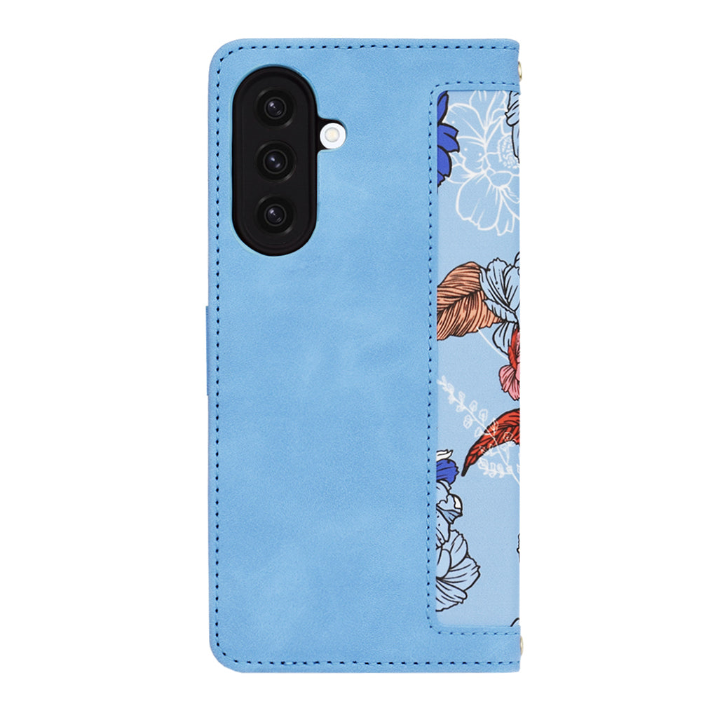 Puzdro pre Samsung Galaxy A36 A366, Techsuit, FlipCraft, Modrá