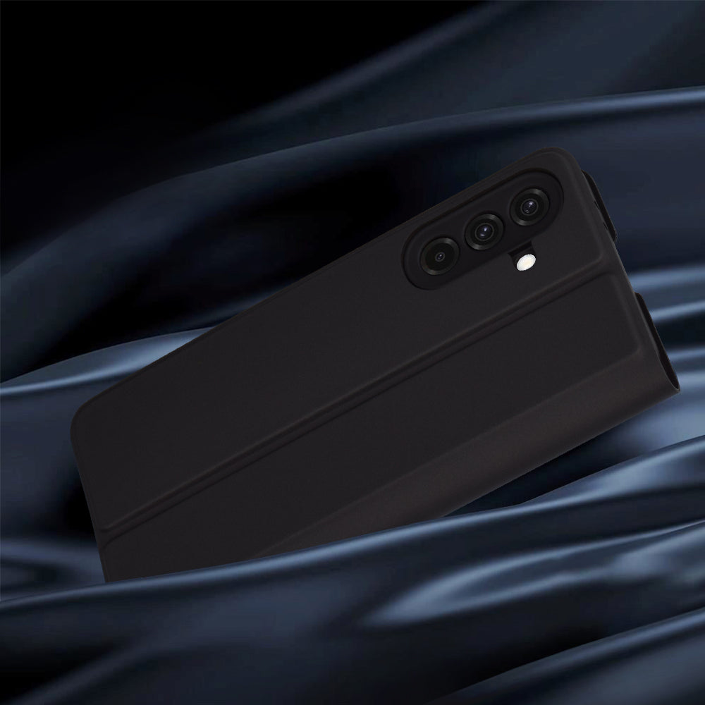 Obal na Samsung Galaxy A36 A366, Techsuit, Magskin Book, čierny
