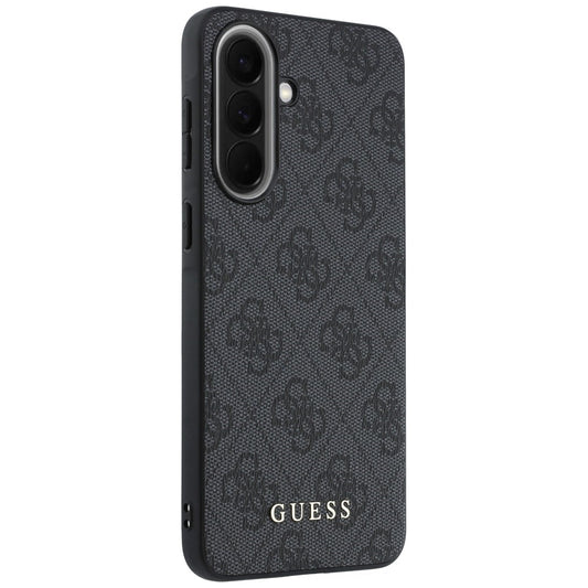 Puzdro na Samsung Galaxy A37 5G, Guess, 4G Classic Logo Charm, čierne