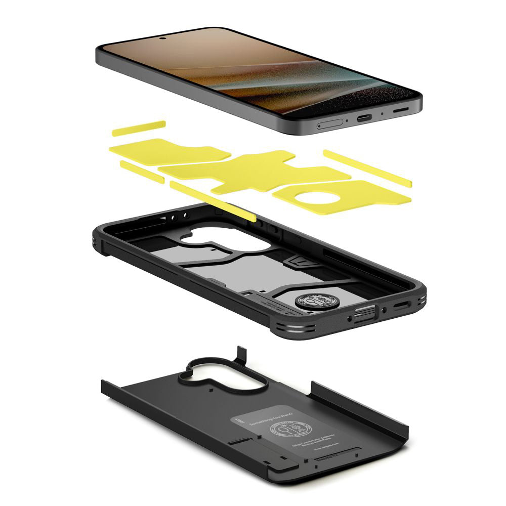 Puzdro pre Samsung Galaxy A37 5G, Spigen, Tough Armor, Čierne ACS11131