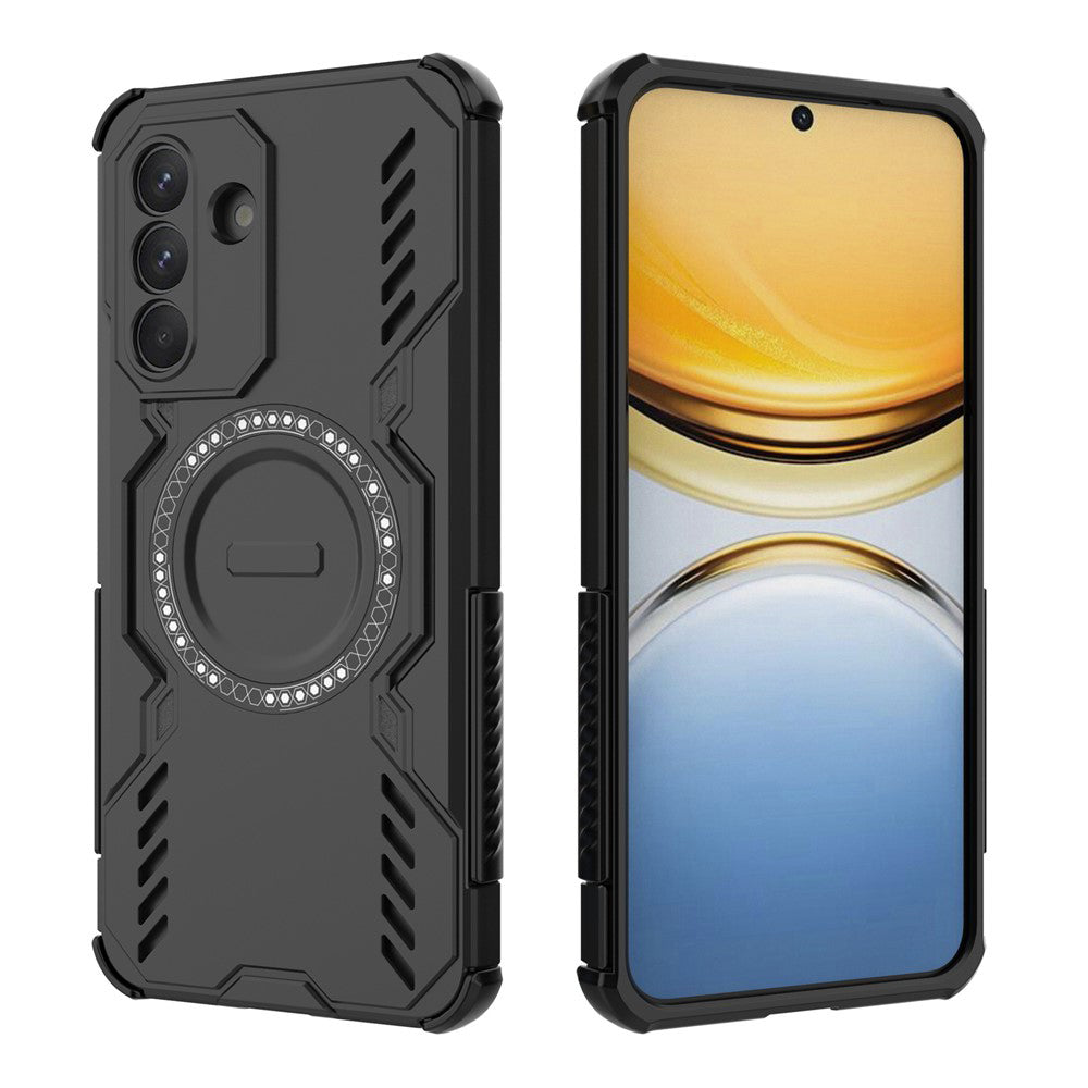 Puzdro MagSafe pre Samsung Galaxy A37 5G, Techsuit, ArmorMag, Čierne