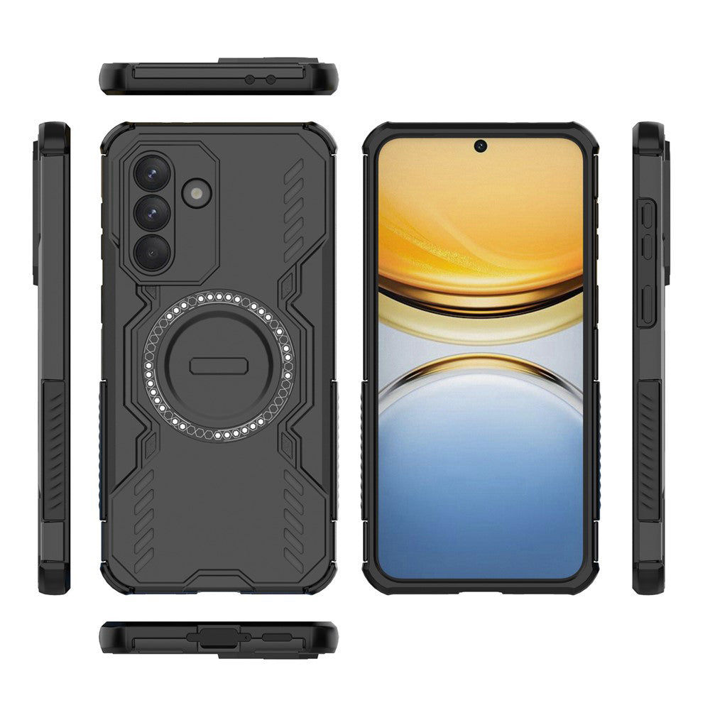 Puzdro MagSafe pre Samsung Galaxy A37 5G, Techsuit, ArmorMag, Čierne