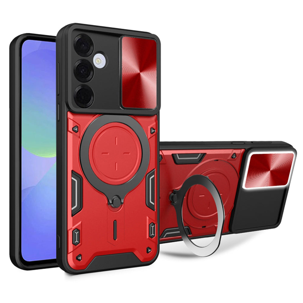 Puzdro pre Samsung Galaxy A37 5G, Techsuit, CamGuard Pro, Červené