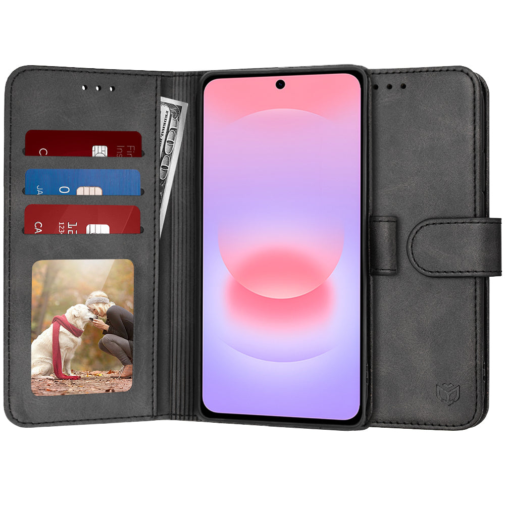Puzdro pre Samsung Galaxy A37 5G, Techsuit, Diary Book, Čierne