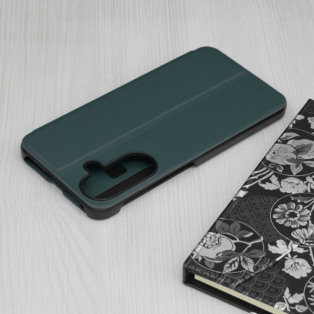 Puzdro pre Samsung Galaxy A37 5G, Techsuit, eFold, Tmavozelená