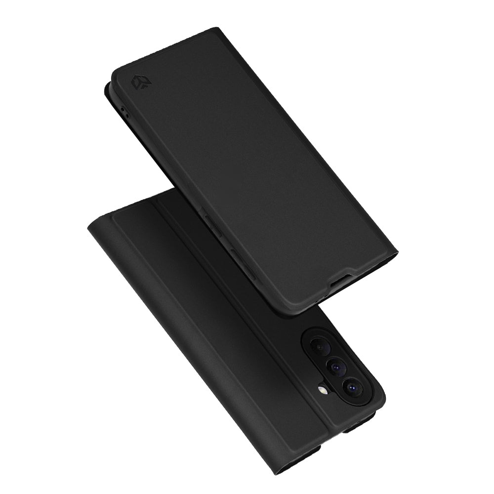 Puzdro pre Samsung Galaxy A37 5G, Techsuit, Magskin Book, Čierne