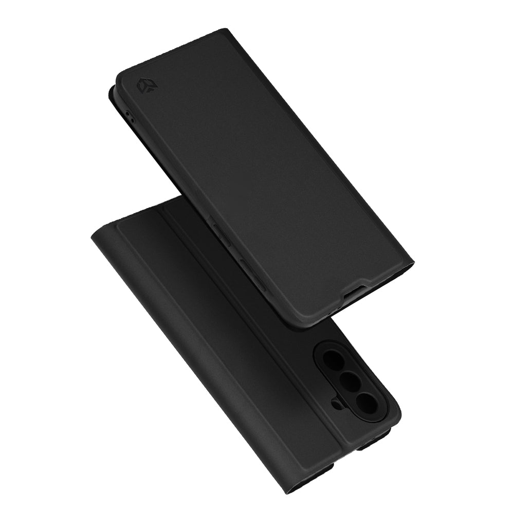 Puzdro pre Samsung Galaxy A37 5G, Techsuit, Magskin Book, Čierne